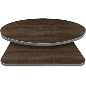 Retro T-Mold Manufactured Table Tops – Pinnacle Rustic Oak Laminate