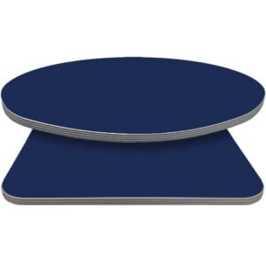 Retro T-Mold Manufactured Table Tops – Pinnacle Royal Blue Laminate