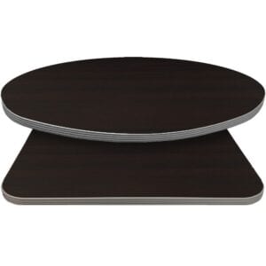 Retro T-Mold Manufactured Table Tops – Pinnacle Curly Maple Laminate
