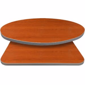 Retro T-Mold Manufactured Table Tops – Pinnacle Oxford Cherry Laminate