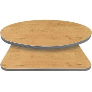 Retro T-Mold Manufactured Table Tops – Pinnacle Lancelot Oak Laminate