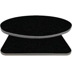 Retro T-Mold Manufactured Table Tops – Pinnacle Black Pearl Laminate