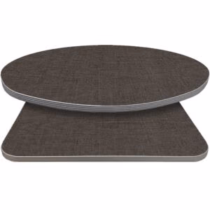 Retro T-Mold Manufactured Table Tops – Pinnacle Gray Twist Laminate