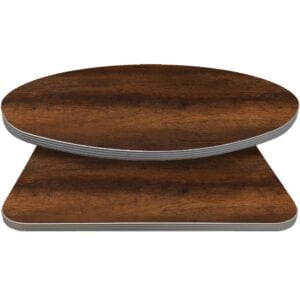 Retro T-Mold Manufactured Table Tops – Pinnacle Knotty Oak Laminate