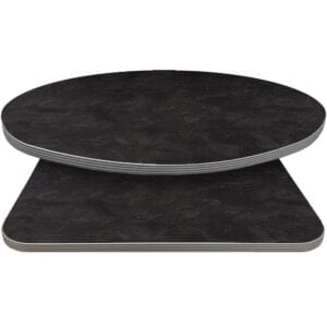 Retro T-Mold Manufactured Table Tops – Pinnacle Raven Slate Laminate