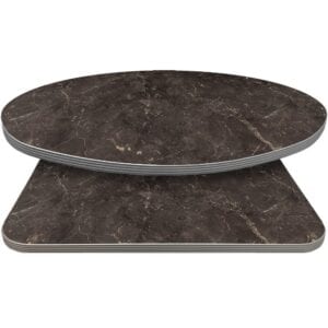 Retro T-Mold Manufactured Table Tops – Pinnacle Chocolate Slate Laminate