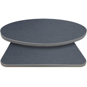 Retro T-Mold Manufactured Table Tops – Pinnacle Denim Tweed Laminate