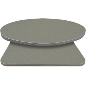 Retro T-Mold Manufactured Table Tops – Pinnacle Dove Herringbone Laminate