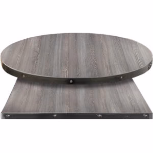 Fortress Manufactured Table Tops – Backwoods Barn Wood Gray Laminate
