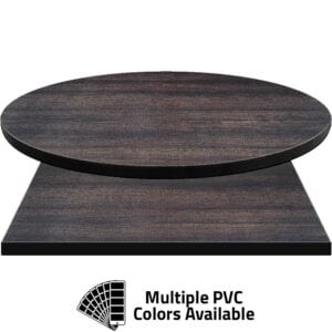 PVC Edge Manufactured Table Tops – 1.25″ thickness – Pinnacle Distinct Pine Laminate
