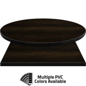 PVC Edge Manufactured Table Tops – 1.25″ thickness – Pinnacle Canyon Oak Laminate