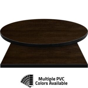 PVC Edge Manufactured Table Tops – 1.25″ thickness – Pinnacle Denali Pine Laminate