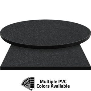 PVC Edge Manufactured Table Tops – 1.25″ thickness – Pinnacle Gray Pearl Laminate