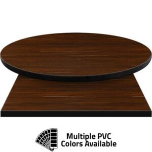 PVC Edge Manufactured Table Tops – 1.25″ thickness – Pinnacle Monterey Cypress Laminate