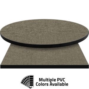 PVC Edge Manufactured Table Tops – 1.25″ thickness – Pinnacle Khadim Twist Laminate