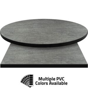 PVC Edge Manufactured Table Tops – 1.25″ thickness – Pinnacle Brooklyn Light Laminate