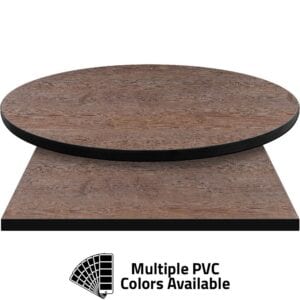 PVC Edge Manufactured Table Tops – 1.25″ thickness – Pinnacle Canyon Pine Laminate