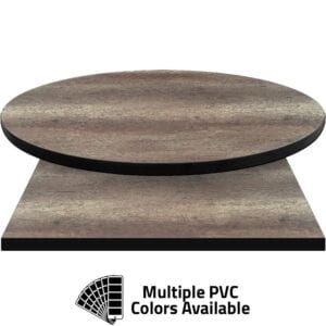 PVC Edge Manufactured Table Tops – 1.25″ thickness – Pinnacle Vintage Pine Laminate