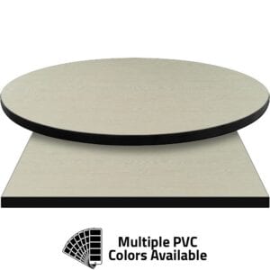 PVC Edge Manufactured Table Tops – 1.25″ thickness – Pinnacle Highland Pine Laminate