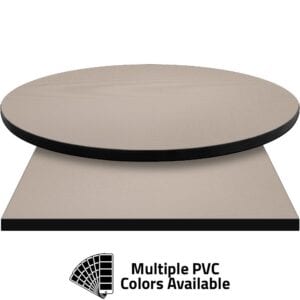 PVC Edge Manufactured Table Tops – 1.25″ thickness – Pinnacle Beige Diamond Laminate