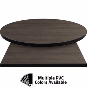 PVC Edge Manufactured Table Tops – 1.25″ thickness – Pinnacle Sierra Dogwood Laminate