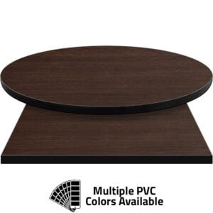 PVC Edge Manufactured Table Tops – 1.25″ thickness – Pinnacle Superior Ash Laminate