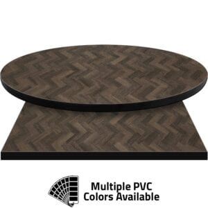 PVC Edge Manufactured Table Tops – 1.25″ thickness – Pinnacle Engelmann Spruce Laminate