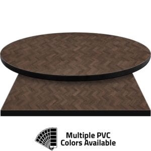 PVC Edge Manufactured Table Tops – 1.25″ thickness – Pinnacle Sitka Spruce Laminate