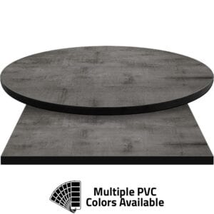 PVC Edge Manufactured Table Tops – 1.25″ thickness – Pinnacle Delta Willow Laminate