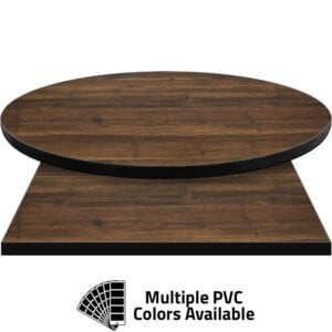 PVC Edge Manufactured Table Tops – 1.25″ thickness – Pinnacle Quaking Aspen Laminate