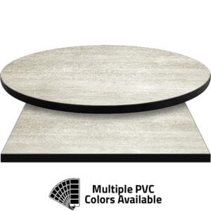 PVC Edge Manufactured Table Tops – 1.25″ thickness – Pinnacle Olympic Hemlock Laminate