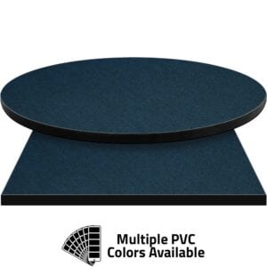 PVC Edge Manufactured Table Tops – 1.25″ thickness – Pinnacle Royal Fiber Laminate