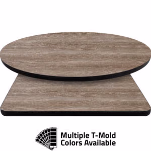 T-Mold Manufactured Table Tops – Pinnacle Potent Ash Laminate