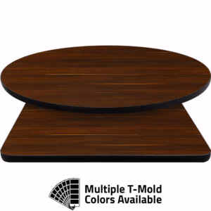 T-Mold Manufactured Table Tops – Pinnacle Monterey Cypress Laminate
