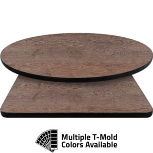 T-Mold Manufactured Table Tops – Pinnacle Canyon Pine Laminate