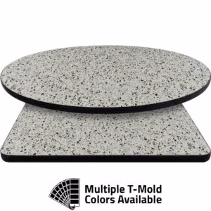T-Mold Manufactured Table Tops – Pinnacle Maremma Laminate