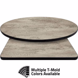 T-Mold Manufactured Table Tops – Pinnacle Shawnee Beech Laminate