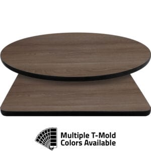 T-Mold Manufactured Table Tops – Pinnacle Sierra Cottonwood Laminate