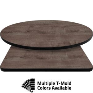 T-Mold Manufactured Table Tops – Pinnacle White River Birch Laminate