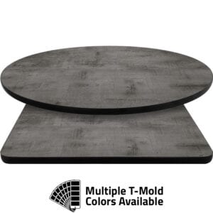 T-Mold Manufactured Table Tops – Pinnacle Delta Willow Laminate
