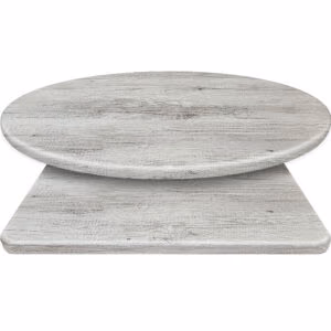 Thermoform Quick Ship Table Tops - Gray Barn Board