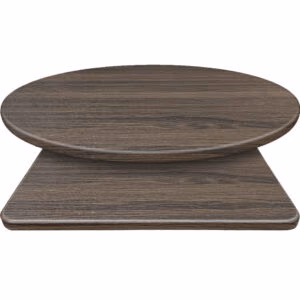 Thermoform Quick Ship Table Tops - Dark Walnut