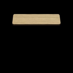 Two-Sided Quick Ship Table Tops - Oak/Walnut Laminate - Brown T-Mold - 30" x 48"