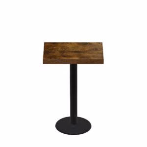 24" x 30" Urban Vintage Autumn Quick Ship Table + Black Counter Height 18" Disc Base