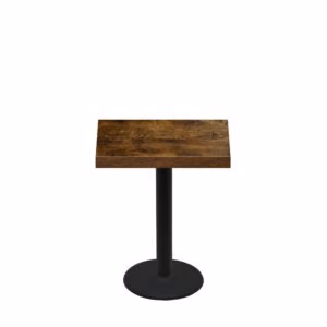 24" x 30" Urban Vintage Autumn Quick Ship Table + Black Standard Height 18" Disc Base