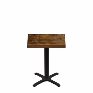 24" x 30" Urban Vintage Autumn Quick Ship Table + Black Standard Height 22" x 22" Cross Base