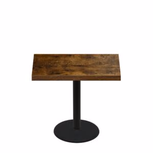 30" x 42" Urban Vintage Autumn Quick Ship Table + Black Standard Height 22" Disc Base
