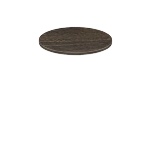 Thermoform Quick Ship Table Tops - Dark Walnut - 36" Round