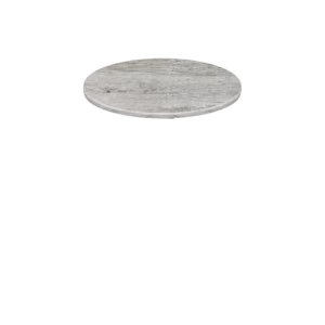 Thermoform Quick Ship Table Tops - Gray Barn Board - 36" Round