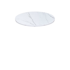 Thermoform Quick Ship Table Tops - Calcutta Marble - 42" Round